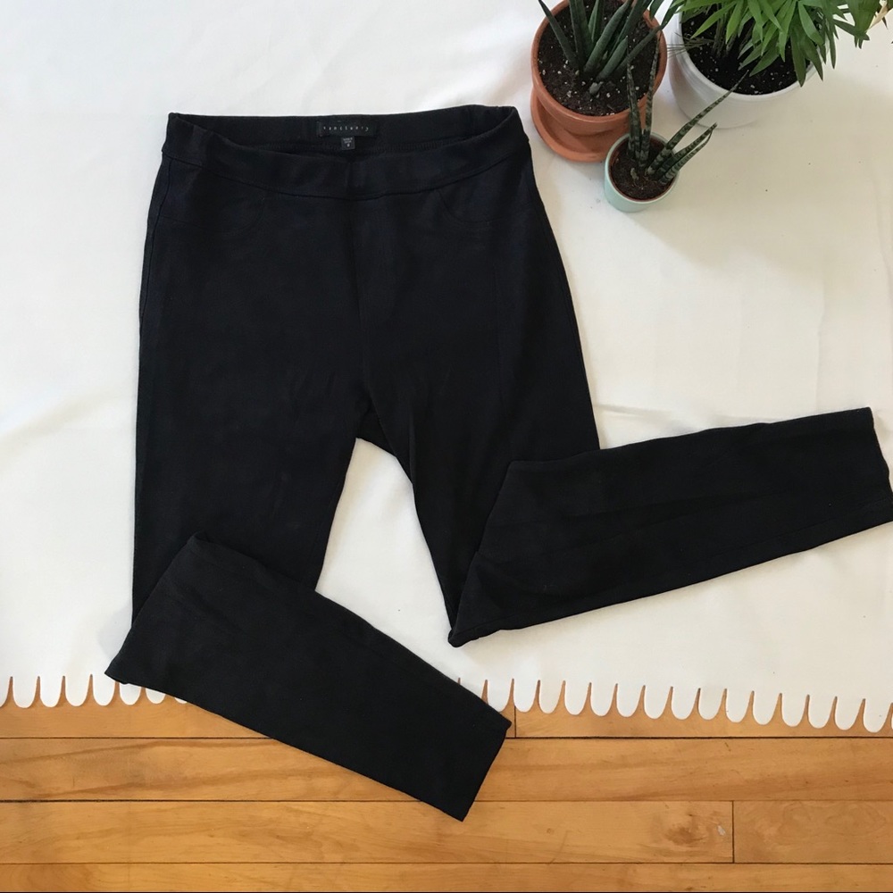 Sanctuary suede stretch leggings